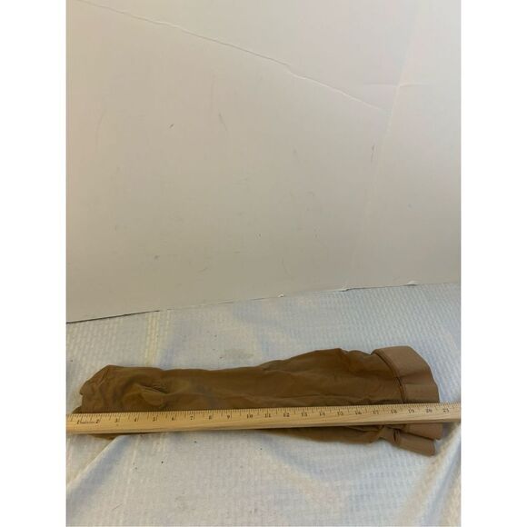 Jobst opaque honey thigh stockings large new BNR 20-30mnhg closed toe #7748319 - Picture 5 of 7